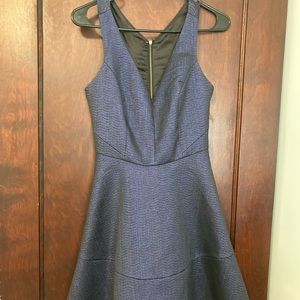Navy blue with sparkle Express dress.